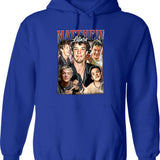 Limited Matthew Lillard Vintage Hoodie Gift for Woman and Man Graphic Pullover Hoodie - Blue