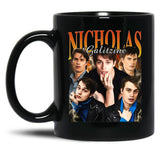 Limited Nicholas Galitzine Vintage Gift for Woman and Man Black Coffee Mug, Gift Coffee Mug