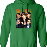 Limited Nicholas Galitzine Vintage Hoodie Gift for Woman and Man Graphic Pullover Hoodie - Green