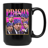 Limited Prison Mike Vintage Gift for Woman and Man Black Coffee Mug, Gift Coffee Mug