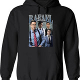 Limited Rafael Barba Vintage Gift for Woman and Man Graphic Pullover Hoodie - Black