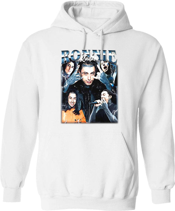 Limited Ronnie Radke Vintage Hoodie Gift for Woman and Man Graphic Pullover Hoodie - White