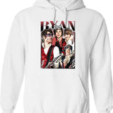 Limited Ryan Ross Vintage Hoodie Gift for Woman and Man Graphic Pullover Hoodie - White