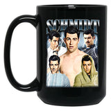 Limited Schmidt New Girl Vintage Gift for Woman and Man Black Coffee Mug, Gift Coffee Mug - Black