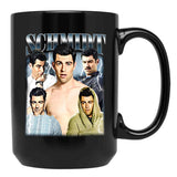 Limited Schmidt New Girl Vintage Gift for Woman and Man Black Coffee Mug, Gift Coffee Mug
