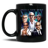 Limited Stanley Tucci Vintage Gift for Woman and Man Black Coffee Mug, Gift Coffee Mug