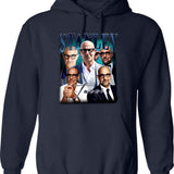 Limited Stanley Tucci Vintage Hoodie Gift for Woman and Man Graphic Pullover Hoodie - Navy