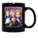 Limited Sue Sylvester Vintage Gift for Woman anda Man Black Coffee Mug, Gift Coffee Mug - Black