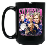 Limited Sue Sylvester Vintage Gift for Woman anda Man Black Coffee Mug, Gift Coffee Mug - Black