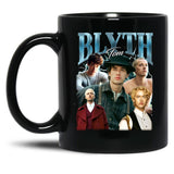 Limited Tom Blyth Vintage Gift for Woman and Man Black Coffee Mug, Gift Coffee Mug