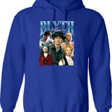 Limited Tom Blyth Vintage Hoodie Gift for Woman and Man Graphic Pullover Hoodie - Blue