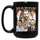 Limited Tom Hardy Vintage Gift for Woman and Man Black Coffee Mug, Gift Coffee Mug - Black