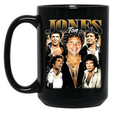 Limited Tom Jones Vintage Gift for Woman and Man Black Coffee Mug, Gift Coffee Mug - Black