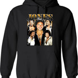 Limited Tom Jones Vintage Hoodie Gift for Woman and Man Graphic Pullover Hoodie - Black