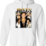 Limited Tom Jones Vintage Hoodie Gift for Woman and Man Graphic Pullover Hoodie - White