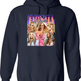 Limited Trisha Paytas Vintage Hoodie Gift for Woman and Man Graphic Pullover Hoodie - Navy