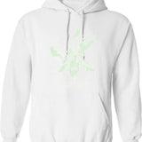 Linguistics Hoodie - Retro Graphic Pullover Hoodie for Men & Women - White