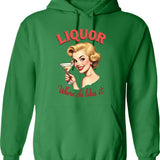 Lipid Raft Hoodie - Retro Graphic Pullover Hoodie for Men & Women - Green