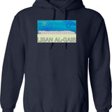 Lisan Al-Gaib Meme Stamp Graphic Pullover Hoodie - Navy