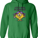 Little Miss Sarcasm Hoodie - Retro Graphic Pullover Hoodie for Men & Women - Green