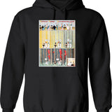 Little Nap The Napoleon Of The Chimpanzee World Hoodie - Black