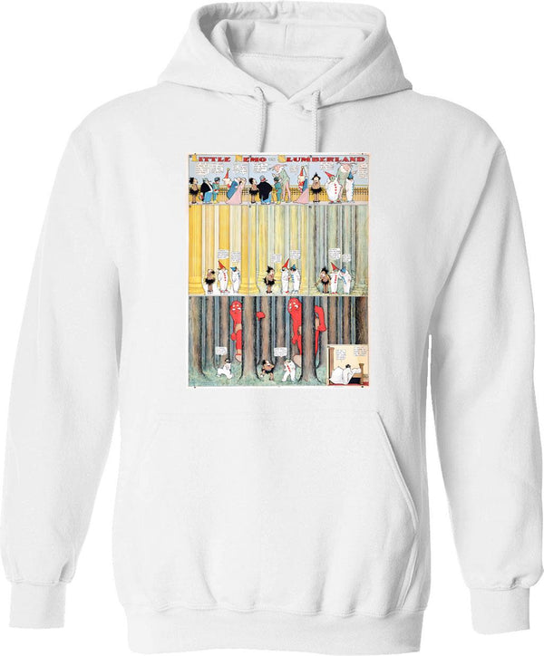 Little Nap The Napoleon Of The Chimpanzee World Hoodie - White