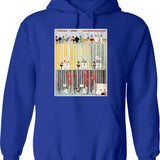 Little Nap The Napoleon Of The Chimpanzee World Hoodie - Blue