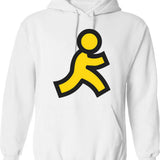 Little Spark Of Madness....don't Lose It Hoodie - White