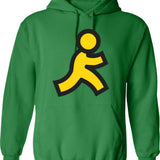 Little Spark Of Madness....don't Lose It Hoodie - Green