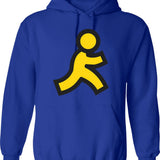 Little Spark Of Madness....don't Lose It Hoodie - Blue