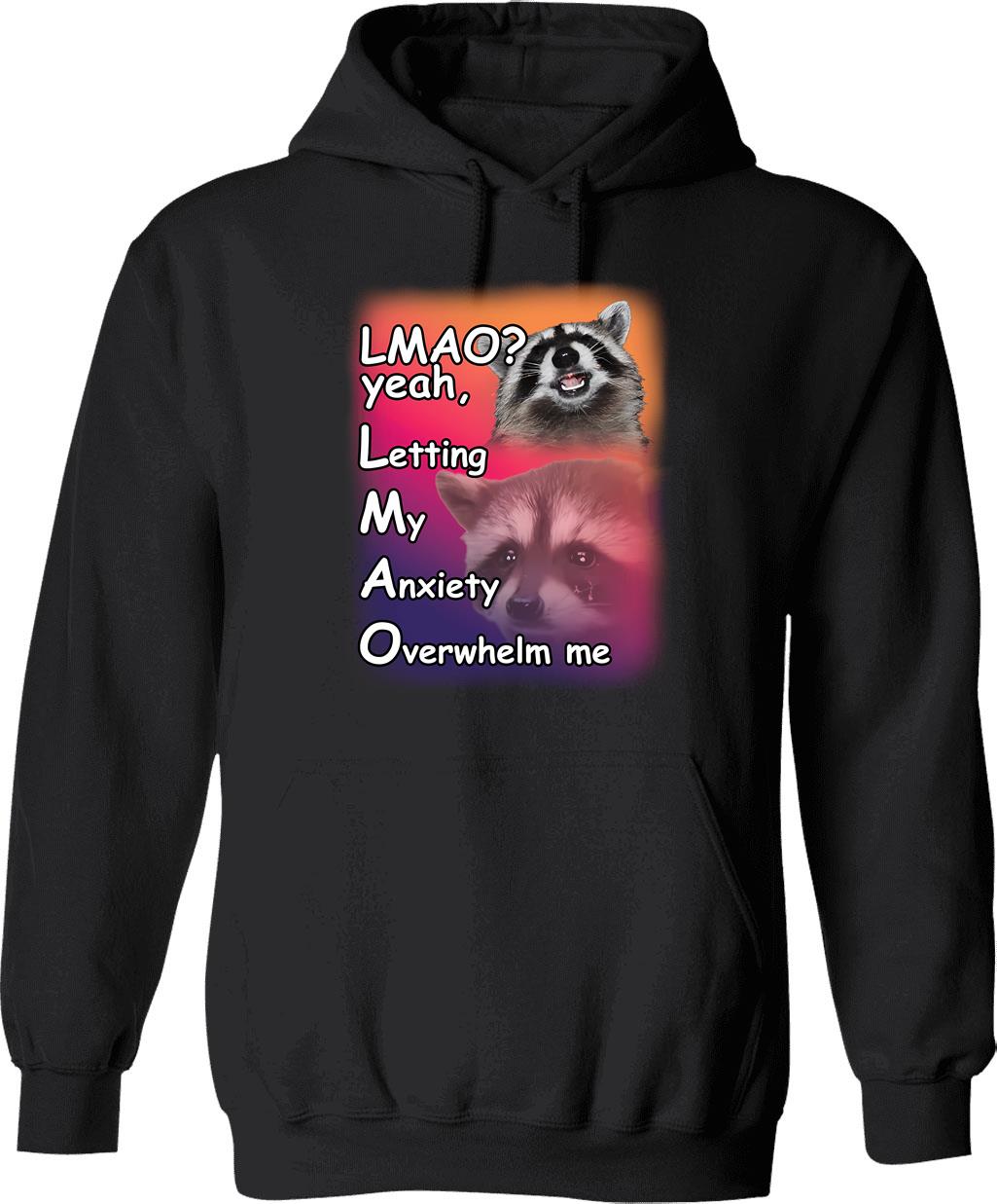 Lizard Lizard Lizard Meme Vintage Hoodie - Retro Graphic Cosy Pullover - Black