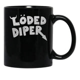 Loded Diaper Classic Black Coffee Mug, Gift Coffee Mug - Black
