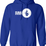 Logo Hoodie - Retro Graphic Pullover Hoodie for Men & Women - Blue
