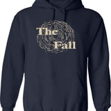 Logo Essential Hoodie - Retro Graphic Pullover Hoodie for Men & Women - Navy