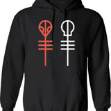 Log Drivers Waltz Hoodie - Retro Graphic Pullover Hoodie for Men & Women - Black