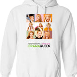 Logo White Trend Classic Hoodie - Retro Graphic Pullover Hoodie for Men & Women - White