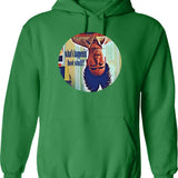 London Souvenir City Vintage British Uk Hoodie - Green