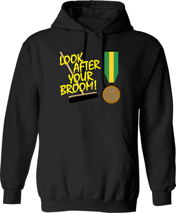Lonk Hoodie - Retro Graphic Pullover Hoodie for Men & Women - Black