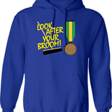 Lonk Hoodie - Retro Graphic Pullover Hoodie for Men & Women - Blue