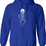Look At All Those Chickens Vintage Goose Hoodie - Blue