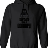 Looking Rhcp Best Logo Hoodie - Retro Graphic Pullover Hoodie for Men & Women - Black