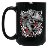 Loona Demon Design - Helluva Boss Essential Black Coffee Mug, Gift Coffee Mug - Black