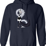 Loona from Helluva Boss Classic Graphic Pullover Hoodie - Navy