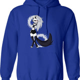 Loona from Helluva Boss Classic Graphic Pullover Hoodie - Blue