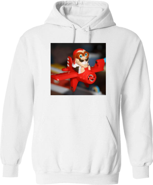 Looney Animation Artwork Funny Vintage Cartoons Hoodie - White