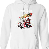 Loser Baby Hoodie ,Angel Dust & Husk Hoodie Graphic Pullover Hoodie - White