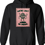Los Funny Bukis For Fans With Lover Hoodie - Black