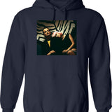 Lost In The Cheese Rat (1) Hoodie - Navy