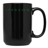 Lost Numbers 4 8 15 16 23 42 Black Coffee Mug, Gift Coffee Mug
