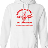 Lost My Hair Kept My Big Dick Funny Bald Hoodie - White